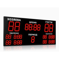 Табло для хоккея Импульс 750-D50x4-D35x5-L4xD21x5
