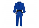 Кимоно для дзюдо подростоковое Clinch Judo Silver FDR C333 синий