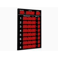 Табло для плавания Импульс 710-D10x8-L8xD10x7-T-T2