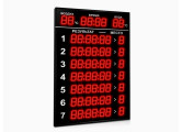 Табло для плавания Импульс 710-D10x8-L7xD10x7-T-T2