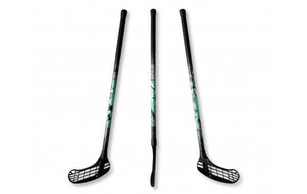 Клюшка флорбольная ACITO APACHE 33 GREEN 80 Round - Левый 600_380