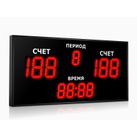 Универсальное спортивное табло Импульс 718-D18x6-D13x5