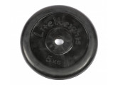 Диск обрезиненный Lite Weights 2475LW 26мм 5кг, черный