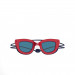 Очки для плавания детские Speedo Kids Sunny G Seaside, 8-7750491618, голубые линзы, красная оправа 75_75