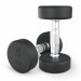 Гантель круглая обрезиненная 5 кг UnixFit PRO DBRND5PBKx2 2 шт 75_75