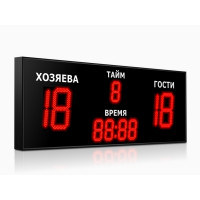 Табло для футбола  Импульс 727-D27x4-D15x5