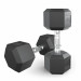 Гантель гексагональная обрезиненная 15 кг UnixFit DBHEX15x2 2 шт 75_75