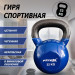 Гиря в виниловой оболочке 32 кг Fitex Pro FTX2201-32 75_75