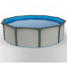 Морозоустойчивый бассейн PoolMagic White круглый 3.6x1.3 м Comfort 75_75