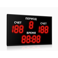 Универсальное спортивное табло Импульс 713-D13x11xN4