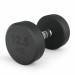Гантель круглая обрезиненная 12,5 кг UnixFit PRO DBRND12_5PBKx2 2 шт 75_75