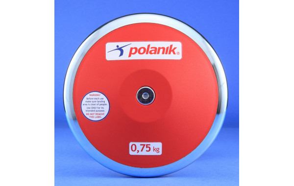 Диск тренировочный, пластиковый 1,5 кг Polanik TPD11-1,5 600_380