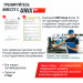 Гантель круглая обрезиненная 12,5 кг UnixFit PRO DBRND12_5PBKx2 2 шт 75_75