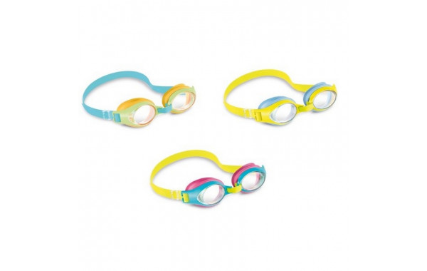 Очки для плавания Junior 3-8 лет Intex 55611 3 цвета 600_380