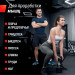 Гантель круглая обрезиненная 12,5 кг UnixFit PRO DBRND12_5PBKx2 2 шт 75_75