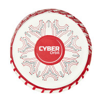 Боксёрские Лапы малые Green Hill CYBER ORBIT FMCO-2021-0019 бело-красный