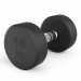 Гантель круглая обрезиненная 10 кг UnixFit PRO DBRND10PBKx2 2 шт 75_75