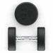 Гантель круглая обрезиненная 12,5 кг UnixFit PRO DBRND12_5PBKx2 2 шт 75_75