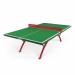 Антивандальный теннисный стол Unix Line 14 mm SMC TTS14ANVGRR Green\Red 75_75