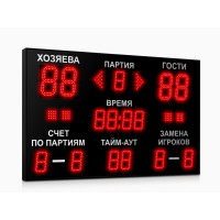 Табло для волейбола Импульс 715-D15x4-D10x11-S4-A2