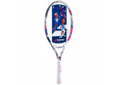 Ракетка для большого тенниса детская 7-9 лет Babolat B`FLY 23 Gr000 140486 бело-розовый