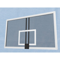 Щит баскетбольный игровой закаленное стекло 10 мм 180x105см Avix 2.54