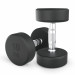 Гантель круглая обрезиненная 10 кг UnixFit PRO DBRND10PBKx2 2 шт 75_75