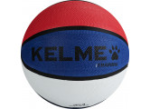 Мяч баскетбольный Kelme Foam rubber ball 8102QU5002-169, р.5, 8 панелей, резина, бело-сине-красный