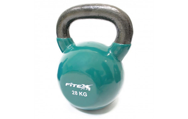 Гиря в виниловой оболочке 28 кг Fitex Pro FTX2201-28 600_380