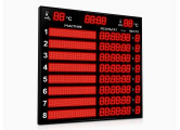 Табло для плавания Импульс 710-D10x8-L8xD10x7-L8xS10x64xP10-T-T2