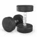 Гантель круглая обрезиненная 12,5 кг UnixFit PRO DBRND12_5PBKx2 2 шт 75_75