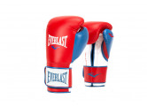 Перчатки тренировочные Everlast Powerlock PU 14oz красн/син. P00000729