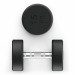 Гантель круглая обрезиненная 15 кг UnixFit PRO DBRND15PBKx2 2 шт 75_75