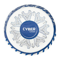 Боксёрские Лапы малые Green Hill CYBER ORBIT FMCO-2021-0019 бело-синий