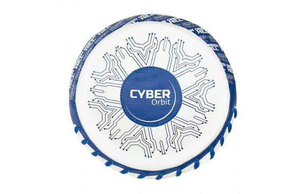 Боксёрские Лапы малые Green Hill CYBER ORBIT FMCO-2021-0019 бело-синий 600_380