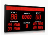 Табло для хоккея Импульс 718-D18x4-D13x5-L4xD10x5-S12x160xP10