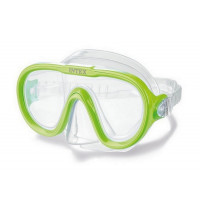 Маска для плавания 8+ Intex Sea Scan Swim Masks 55916 салатовый