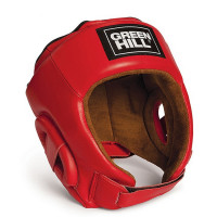 Кикбоксерский шлем Green Hill BEST HGB-4016 красный