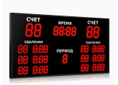 Табло для хоккея Импульс-718-D18x4-D13x5-L6xD10x5
