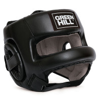 Боксерский шлем Green Hill Castle HGC-9014, черный