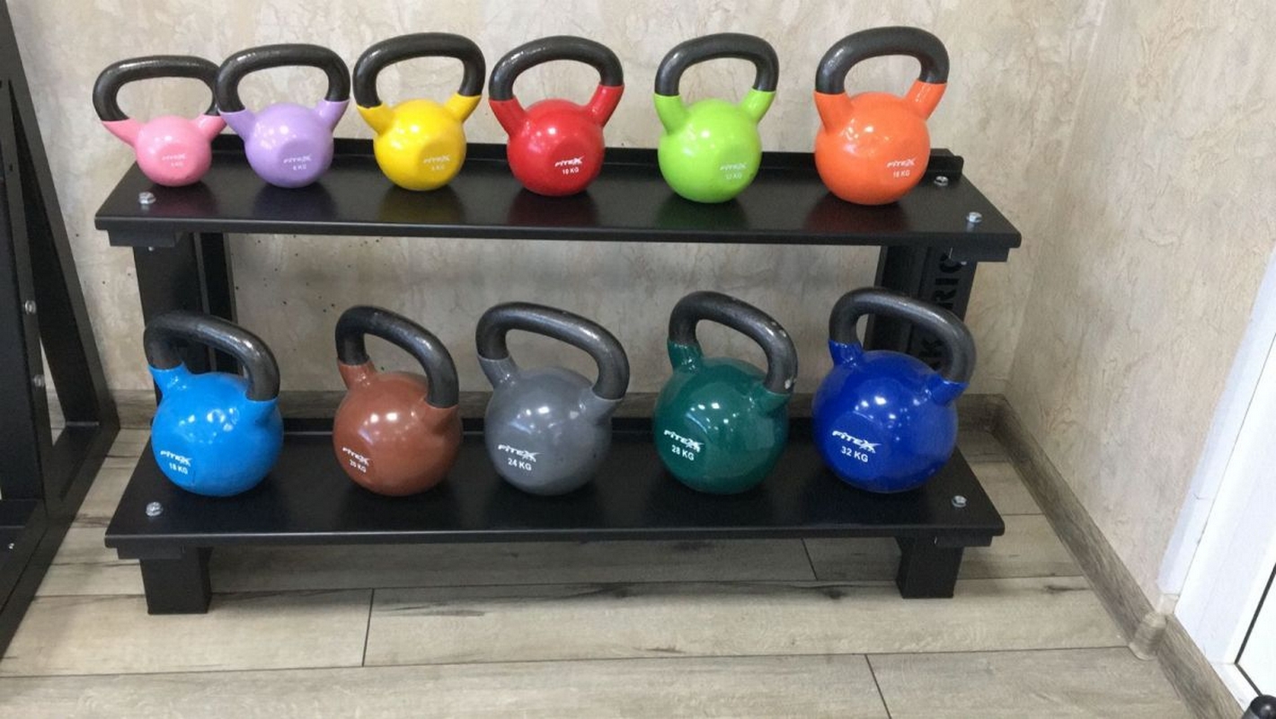 Гиря в виниловой оболочке 4 кг Fitex Pro FTX2201-4 1420_800