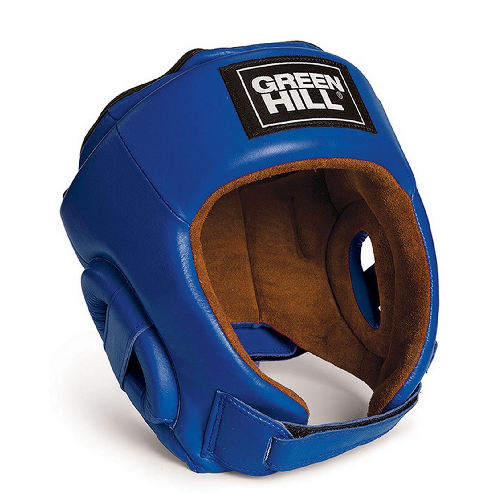 Кикбоксерский шлем Green Hill BEST HGB-4016 синий 1600_1600