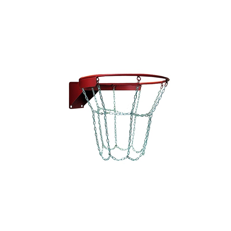 Кольцо баскетбольное антивандальное №7 с сеткой металл. Ellada М156 800_800