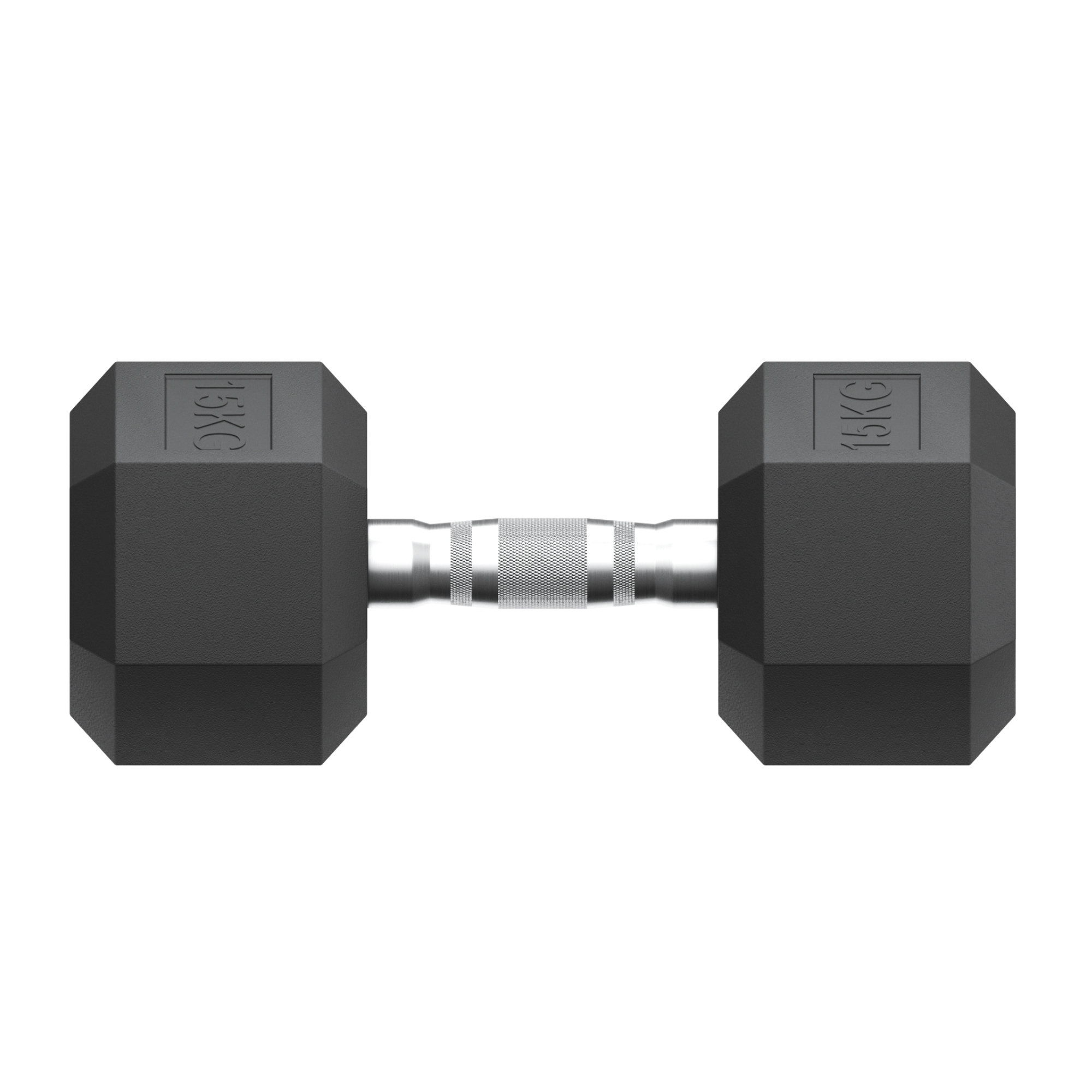 Гантель гексагональная обрезиненная 15 кг UnixFit DBHEX15x2 2 шт 2000_2000