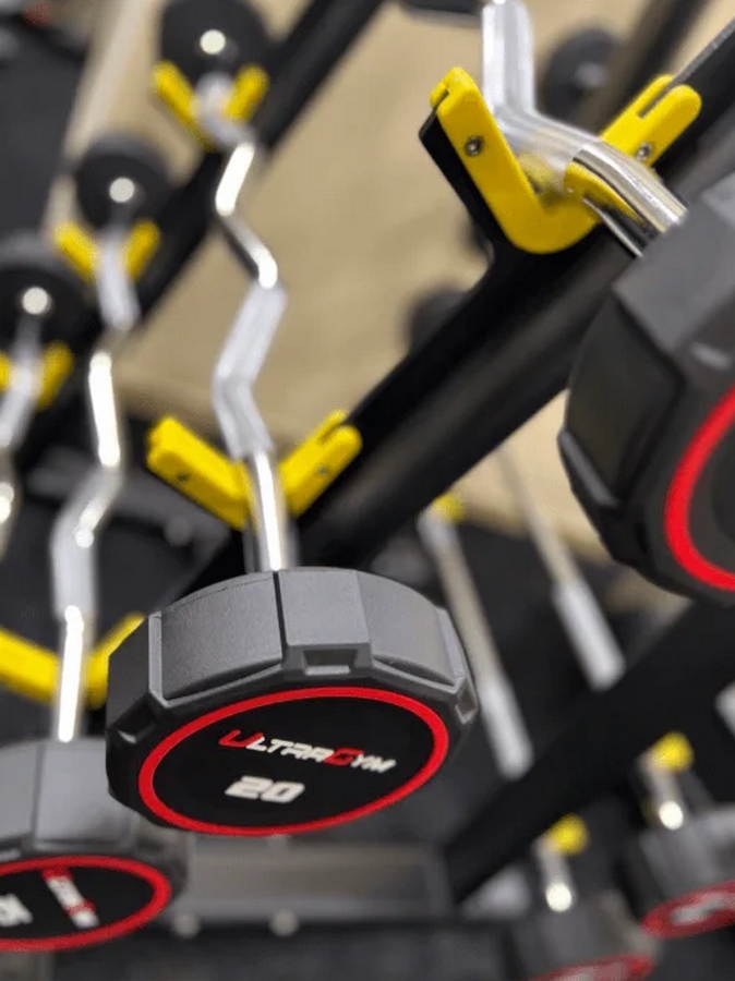 Комплект прямых штанг от 10 до 30 кг UltraGym UG3005A 674_900