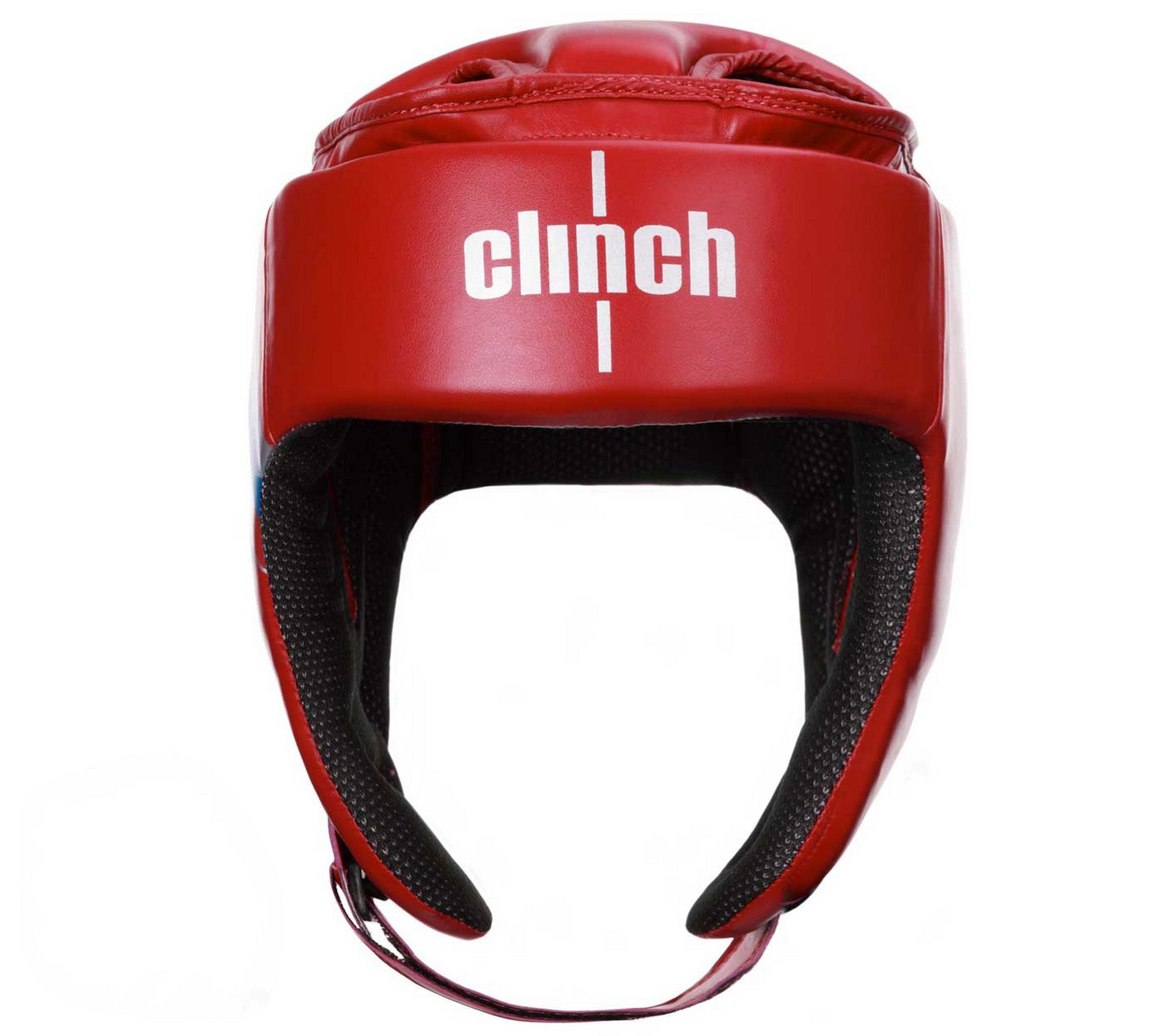 Шлем для единоборств Clinch Helmet Kick C142 красный 2000_1781