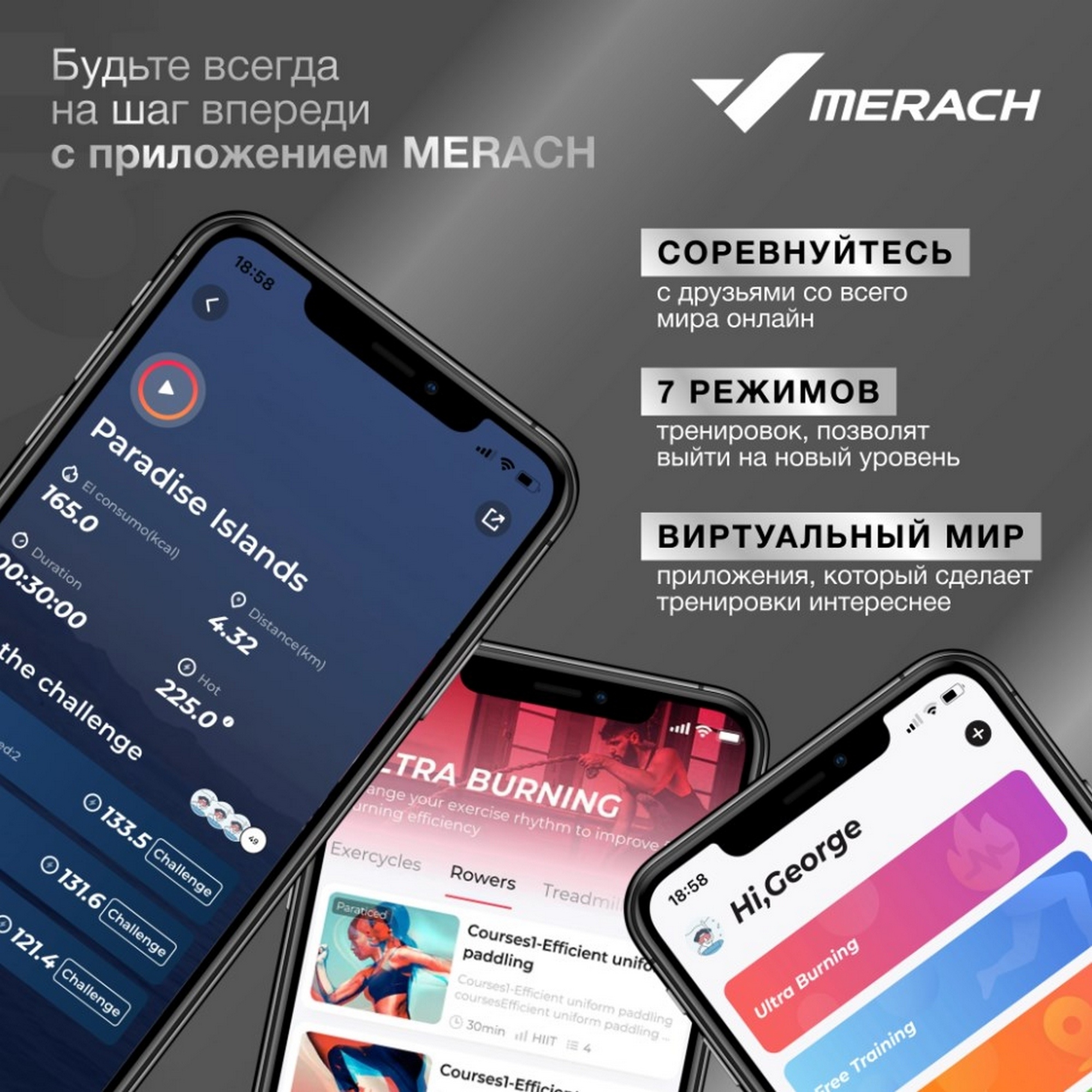 Эллиптический тренажер домашний MERACH MR-E10 2000_2000