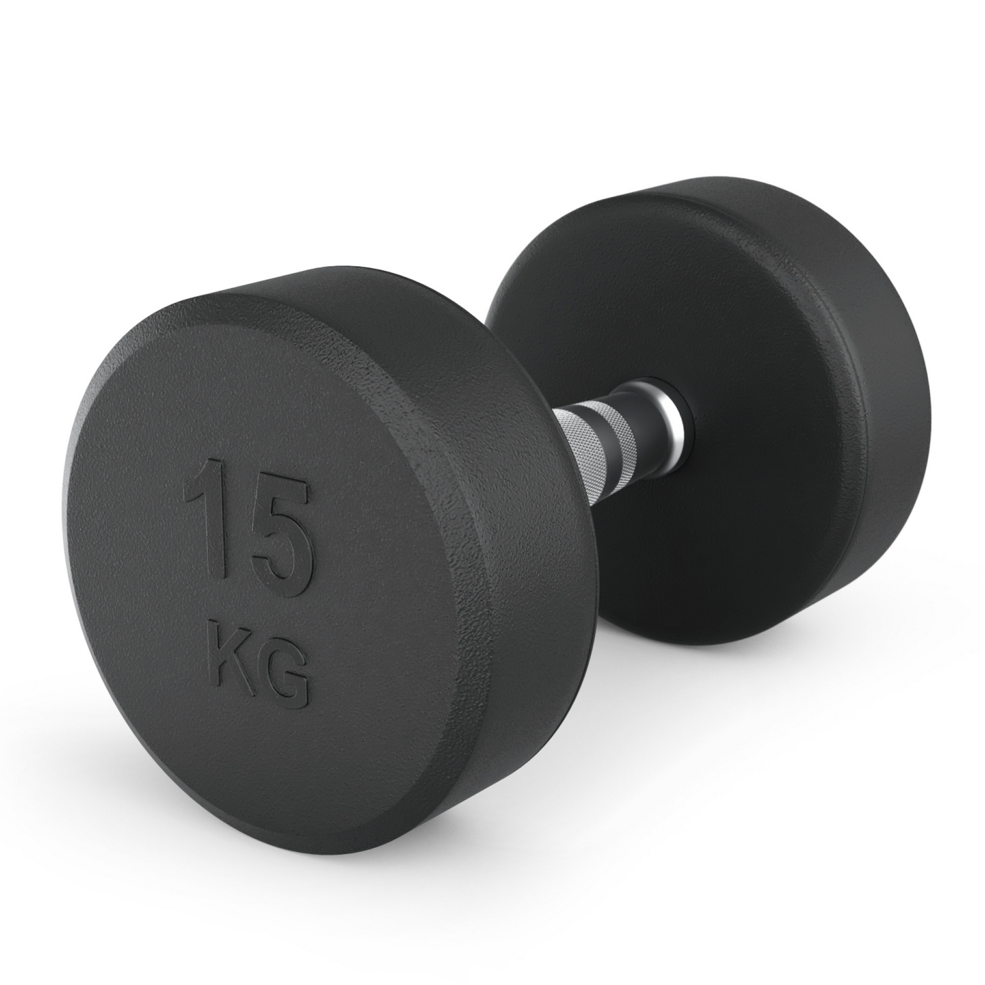 Гантель круглая обрезиненная 15 кг UnixFit PRO DBRND15PBKx2 2 шт 1999_2000