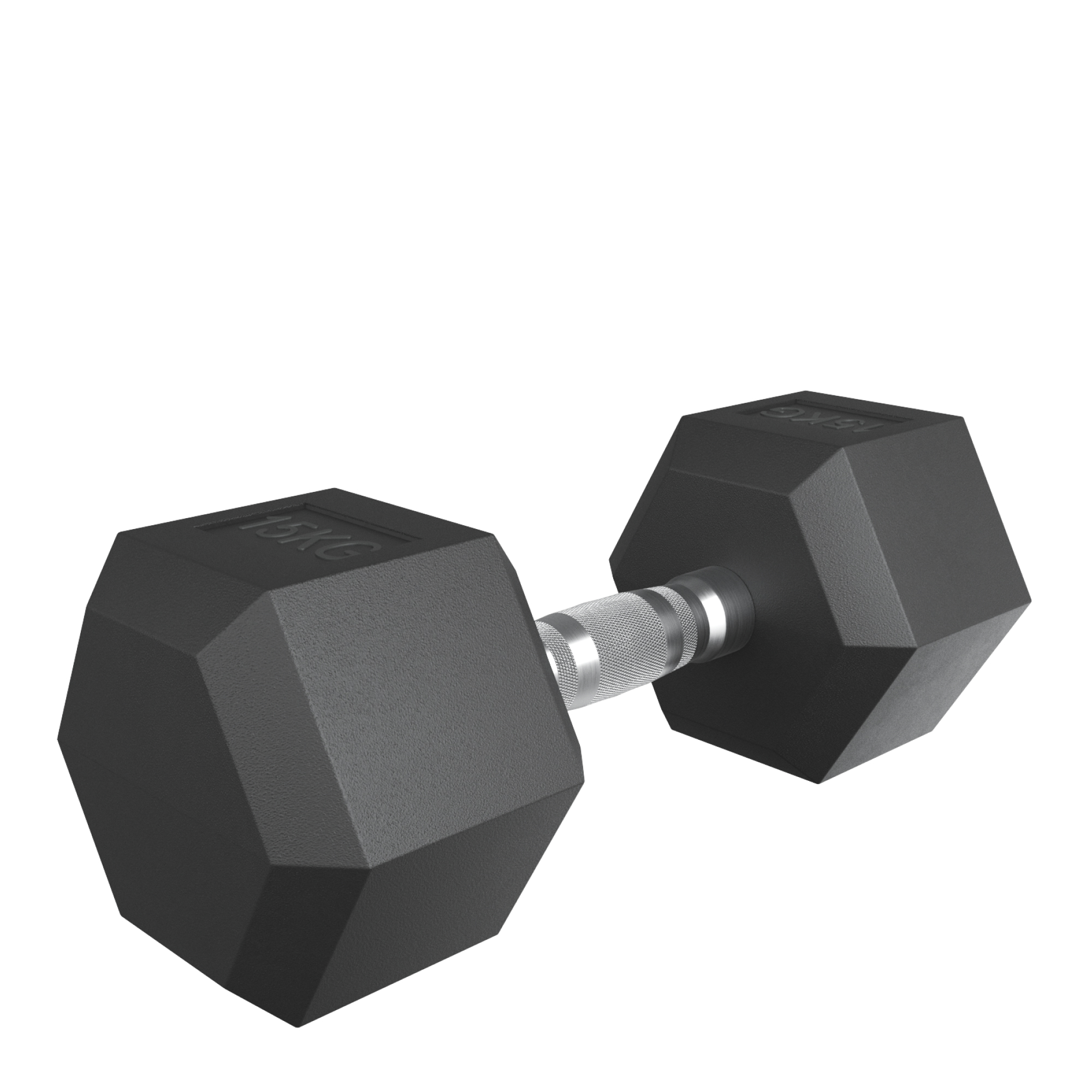 Гантель гексагональная обрезиненная 15 кг UnixFit DBHEX15x2 2 шт 2000_2000