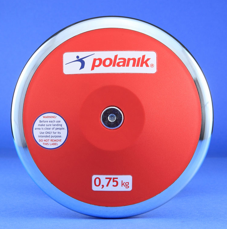 Диск тренировочный, пластиковый 1,5 кг Polanik TPD11-1,5 747_754